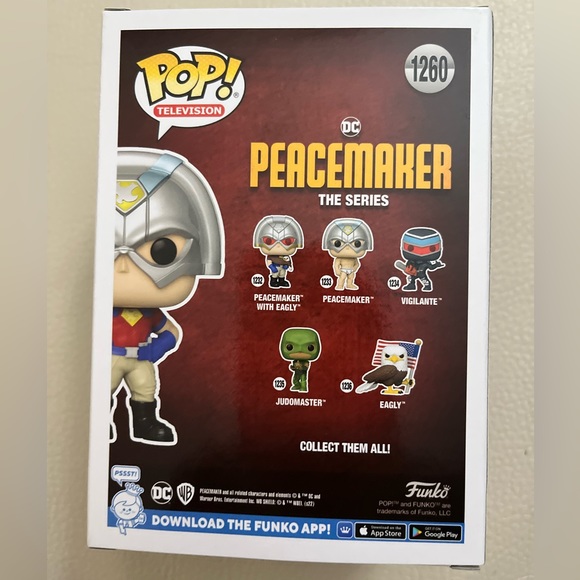NWT - Funko Pop! Television DC Peacemaker #1260 Peacemaker (Summer Convention) - Picture 4 of 6